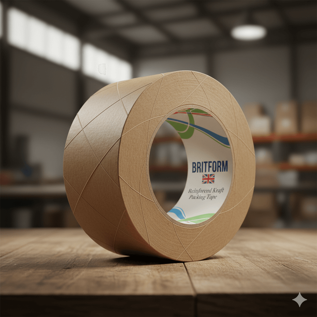 Clear packaging tape rolls